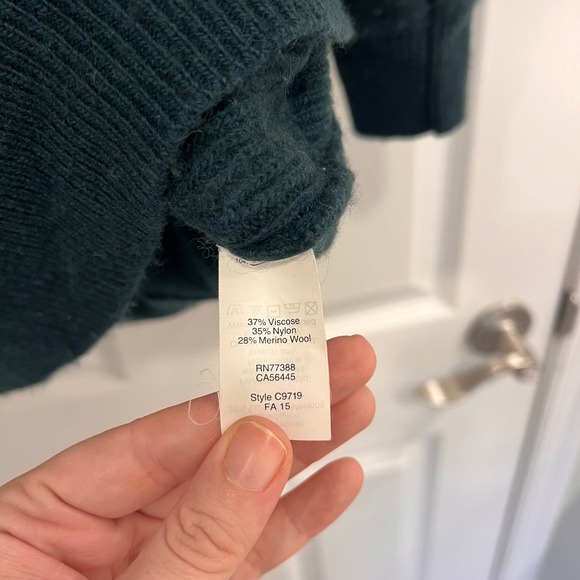 J Crew Wool Crew Neck Sweater - Picture 6 of 6